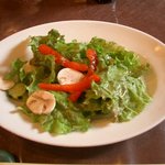 彩食家　菜々畑 - サラダ　生のマッシュルームのせ