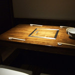 隠れ庵 無玄 - お箸の並びが･･･（笑）