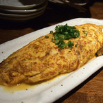 隠れ庵 無玄 - 納豆オムレツ