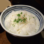 隠れ庵 無玄 - 白ご飯を