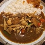 CoCo壱番屋 - 蒸し鶏と根菜の和風カレー