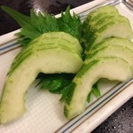 海鮮料理 吾作どん  - H.27.7.12.夜 うり漬物 380円税別