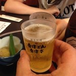 海鮮料理 吾作どん  - H.27.7.12.夜 乾杯♪