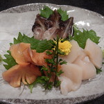 魚貝三昧 彬 - 貝3種盛り