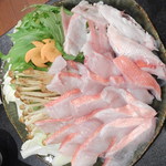 金目鯛のしゃぶしゃぶ鍋