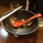 ひげ坊主 - H.27.7.13.夜 完食♪(ミニらぁめん)