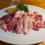 満味 - やんばる島豚肉盛り合わせ