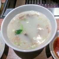 焼肉ホルモン 稲田 - 和牛テールスープ　¥1512