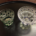 日本料理 幸庵 - 美しい切子