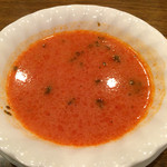 ケバブカフェ - ドネルサンド650円のセットのスープ