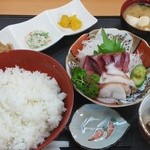 Benkei - 「お刺身定食」700円