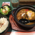 CAFE JOY - 三元豚と季節野菜のカレー
