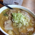 船場 - 味噌チャーシュー。胡椒が効いてて美味しい！