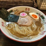 麺座 かたぶつ - 2015年11月6日
      火曜日
      追い煮干し中華そば 【エソ】塩