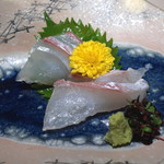 味三昧 - 真鯛の刺身