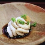 かみその - たら白子（お通し）