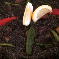 sangria 青山店 - イカスミのパエリヤ