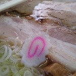 食堂 はせ川 - しおかけらーめん ２本乗せ