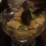 ナミヘイピザ - 黒ぶどうとナイアガラのかき氷