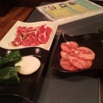 ねぎぼーず - 右(ラムタン)左上(ラムショルダー)