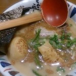 七志 とんこつ編 - 七志味玉らーめん