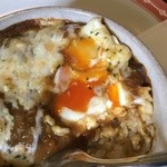 クロスロード - 卵とチーズの焼きカレー:アップ