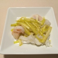礼華　青鸞居 - 海鮮と黄ニラ炒め
