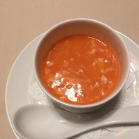 礼華　青鸞居 - 蟹の卵と蟹肉のフカヒレスープ