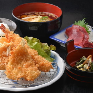 You can choose! Great value lunch & dinner set 1480 yen