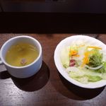 いきなりステーキ - スープ＆サラダ