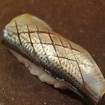 寿しの吉乃 - 熟成させたこはだ