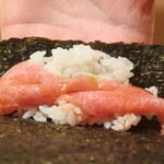 寿しの吉乃 - 中トロを使った鉄火巻