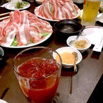 串鳥 - 宴会／三元豚、豚しゃぶコース