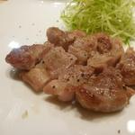 和食嘉肴 うす井 - 豚肩ロースステーキアップ