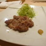 和食嘉肴 うす井 - 豚肩ロースステーキ