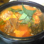 ハヌリ 池袋 - ランチは「カムジャタン」も一人鍋で食べられます！
