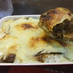 カレーハウス峰 - 焼きチーズカレー（2015年11月）