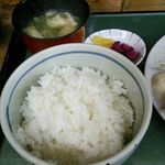 Tenhou - 天寳Asetのご飯、味噌汁