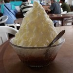 ミルク金時ぜんざい（450円）です。