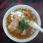 ばんげ屋食堂 - 会津ラーメン550円(税込)。