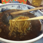 さっぽろ桃園 - タンタン麺の麺 850円 