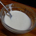 ドネルケバブ アイチャ - ヨーグルト