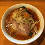 青竹手打ちらーめん 夢現 - 期間限定、辛味噌ラーメン★２辛