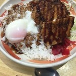 熊本学園大学学生食堂 - 国産鶏カツライス（390円）