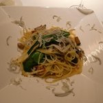 代官山ASO チェレステ - 鯖と九条ネギのパスタ