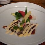 むくの実亭 - マグロのカルパッチョ