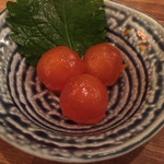 toritohaibo-rugimpachi - 卵黄の醤油漬け