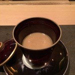 銀座 kappou ukai - 栗のスープ