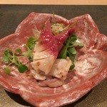 銀座 kappou ukai - ホッキ貝のサラダ