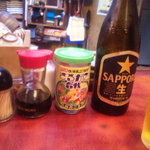 かおる - 瓶ビール・卓上のお供